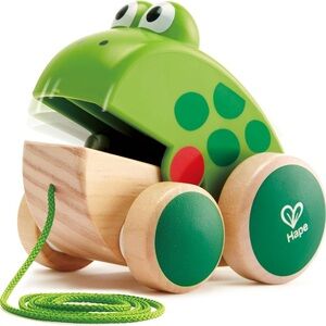 Hape Wooden Pull Along Frog